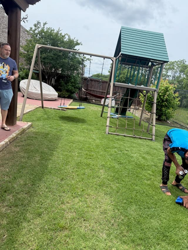 Swing Set and Climbing Frame Installation